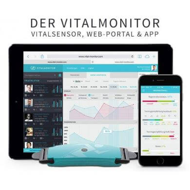 Messung mit dem Vitalmonitor