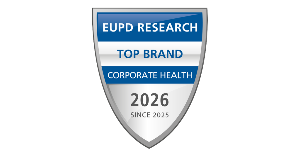 KörperManagement EUPD Top Brand Corporate Health since 2025 2026 Siegel