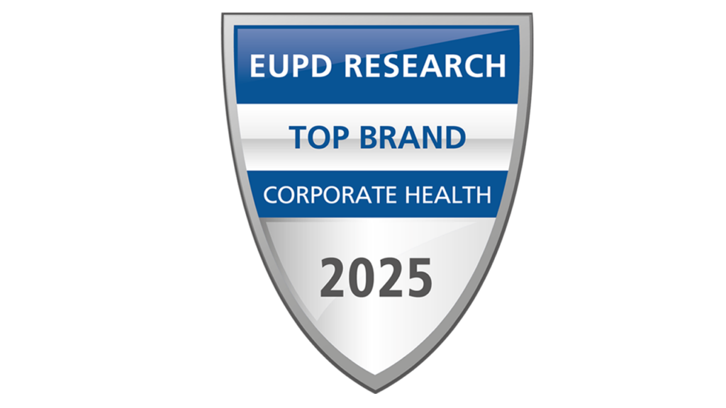 KörperManagement EUPD Top Brand Corporate Health 2025 Siegel