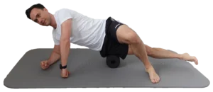 Faszienübung Fascial Release Beinaußenseite