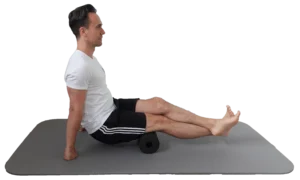 Faszienübung Fascial Release Beinrückseite