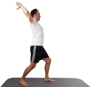 Faszienübung Speerwurf Rebound Elasticity Brust